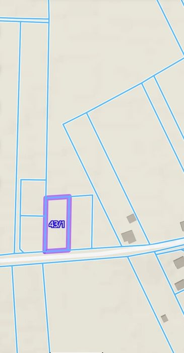 Działka budowlana 1096 m² Koszuty Małe 5 min od Słupcy media w drodze