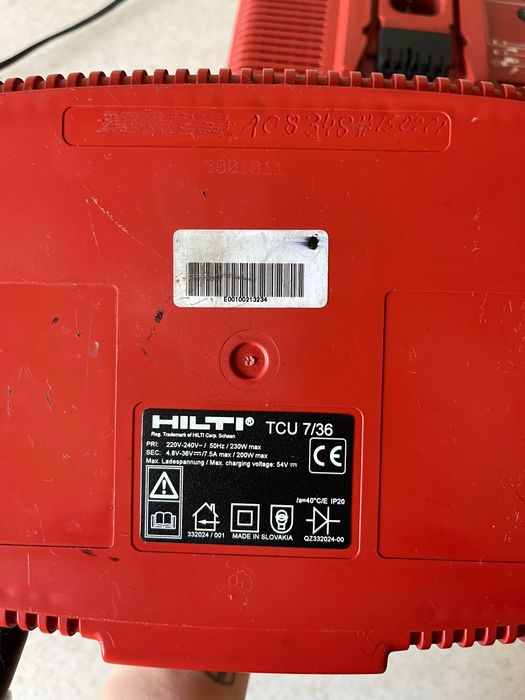 Młotowiertarka HILTI TE 6A akumulatorowa mobilna wiertarka do remontu