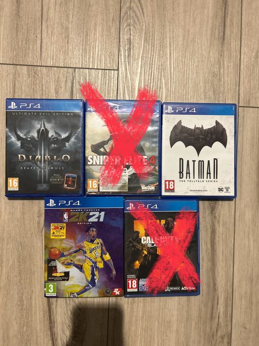 Gry na ps4.