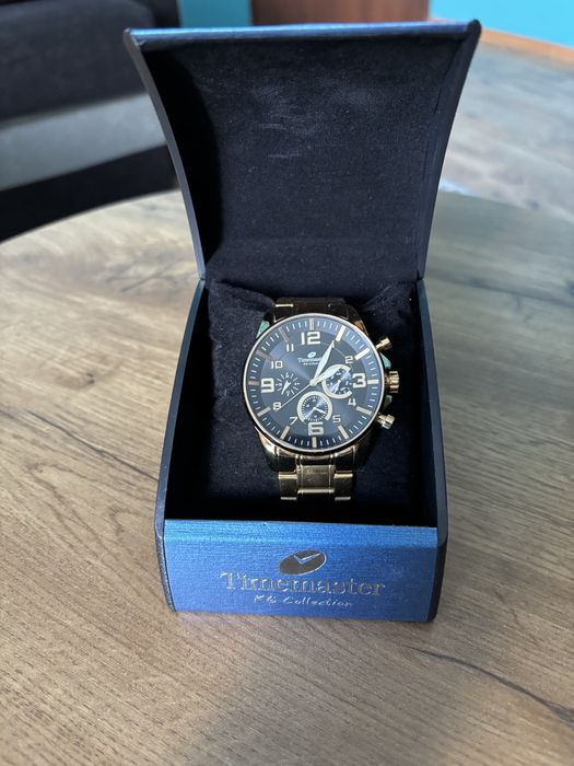 Zegarek męski timemaster na bransolecie