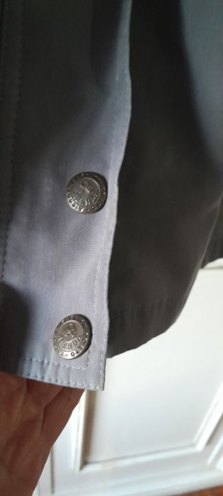 Parka ajustavel com bolsos gola alta