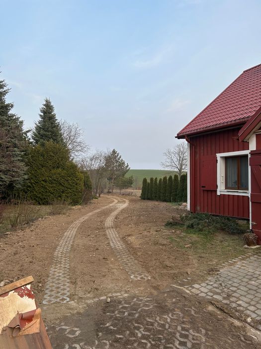 Kompleksowe układanie kostki brukowej, odwodnienia, drenaże