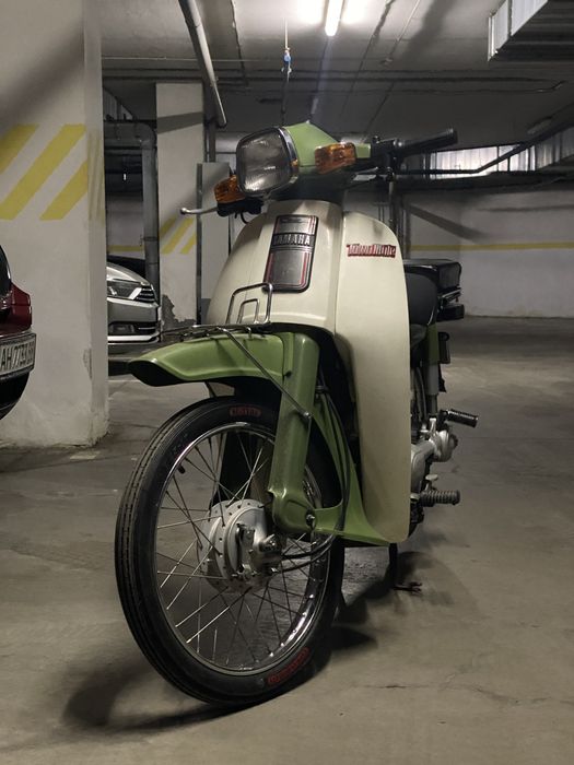 Мопед Yamaha Town Mate 50сс на номерах!