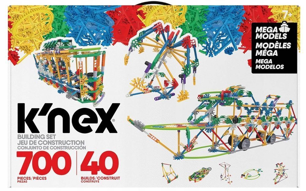 Klocki Konstrukcyjne K'nex Mega Models Building Set 700 Brak 2 Elem