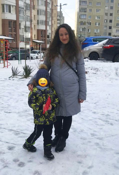 Зимовий плащ для вагітних Dianora