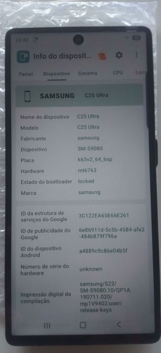 Telemóvel Samsung