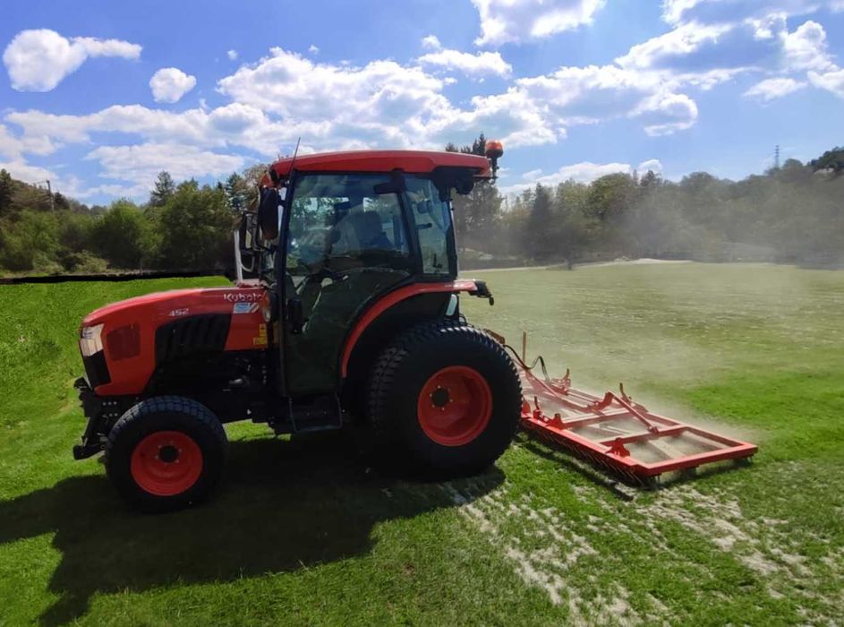 SZCZOTKA wielofunkcyjna do trawy MTG S-300 do boisk