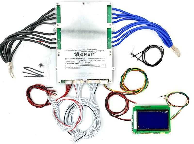 Програмні SMART BMS ANT  16s20s24s32s LiPO LiFEPO4 велосипеда
