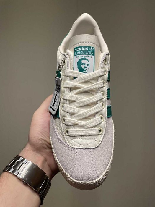 Кросівки Adidas Spezial x Liam Gallagher Beige Green | кроси Адідас