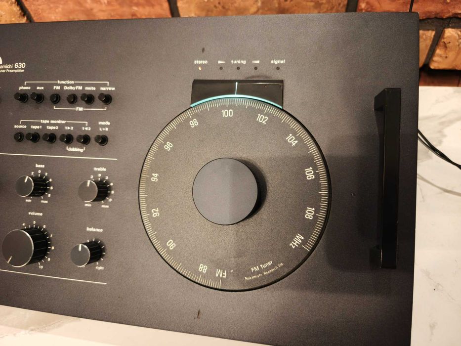 NAKAMICHI 630 ! Unikatowy przedwzmacniacz z tunerem ! HI-END