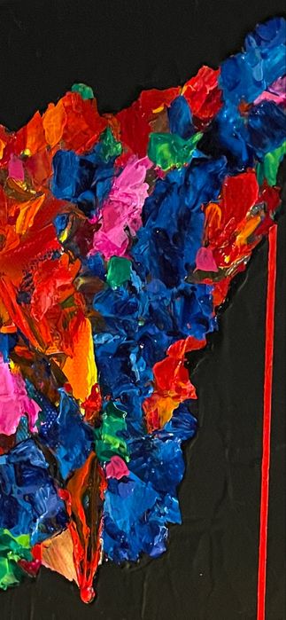 Obraz. Akryl. Abstrakcja.