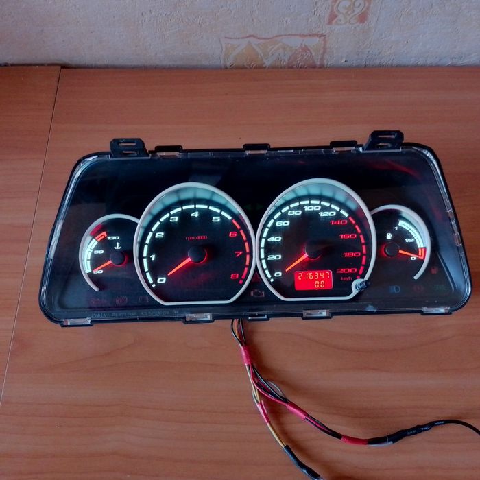 Пересвет приборной панели