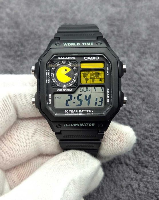 Casio Royale PAC-MAN Edition AE-1200WH-1AVEF – Fabrycznie Nowy Unikat