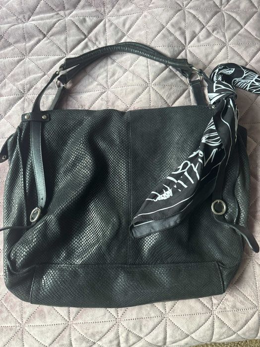 Włoska skórzana torba Furla