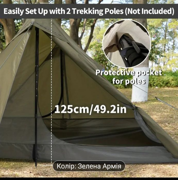 Ультралегкі намети Geer Top та Naturehike