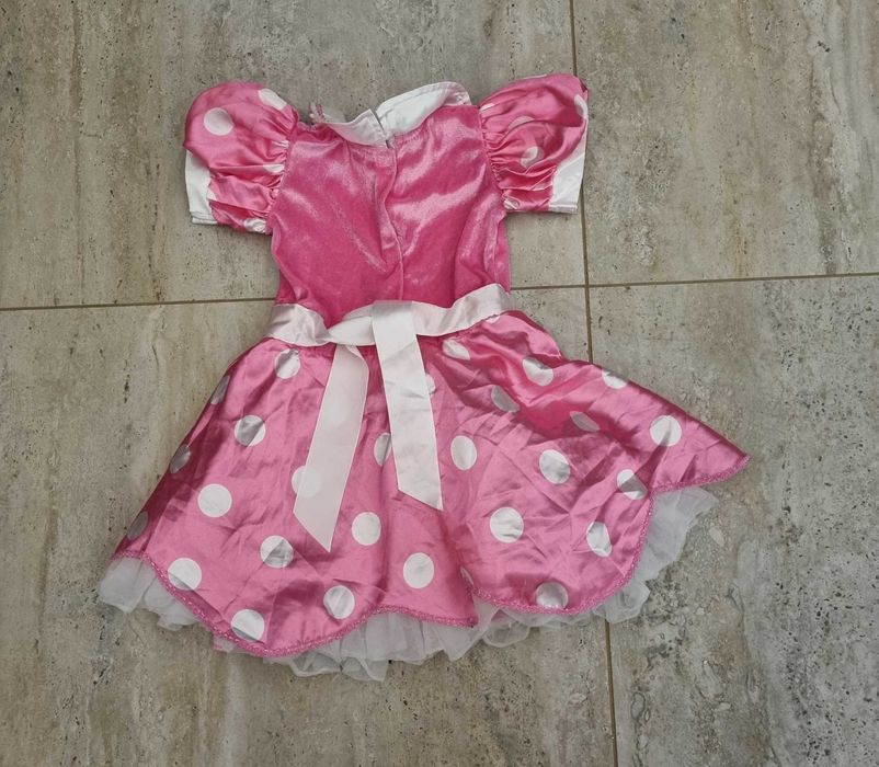 Sukienka 92 98 Myszka Minnie strój kostium przebranie karnawał