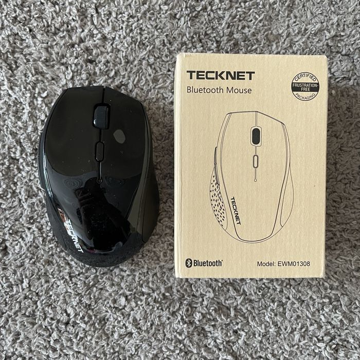 TeckNet Myszka bezprzewodowa sensor optyczny bluetootch czarna (M18)