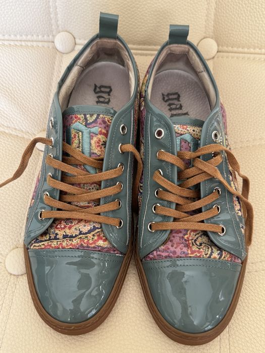 Шкіряні кеди Galliano.