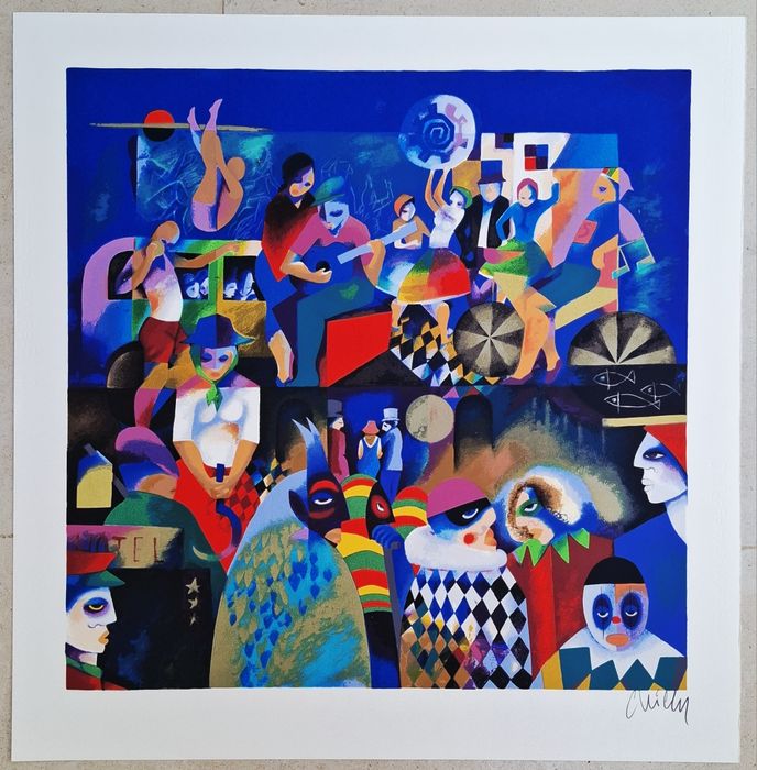 Serigrafia de Roberto Chichorro