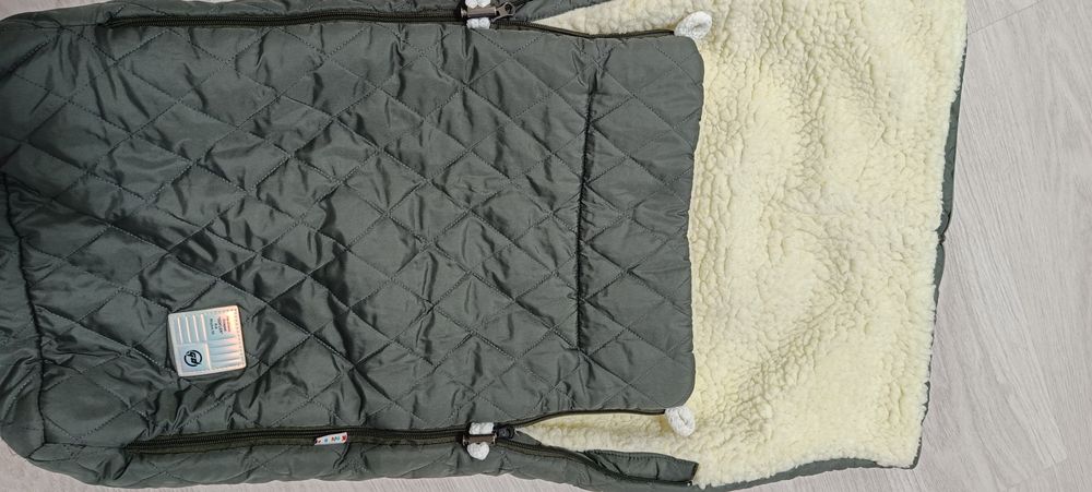 Чохол для каляски в каляску хутро овчина мех у люльку для новонароджен