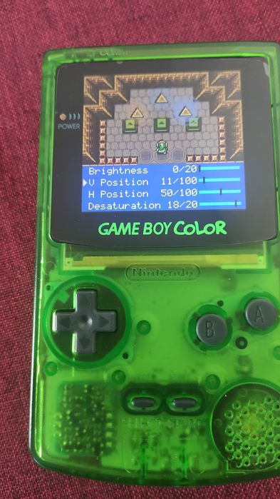 Gameboy Color ecrã IPS laminado