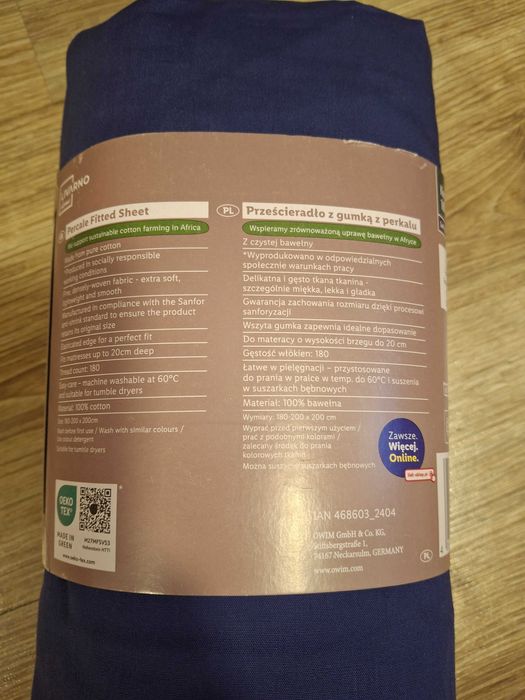 Prześcieradło lidl 180-200 x200 Nowe