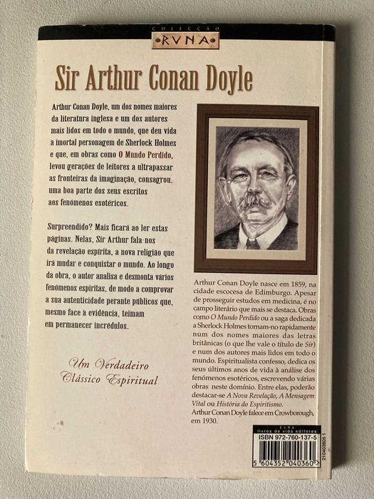 A Nova Revelação, de Sir Arthur Conan Doyle