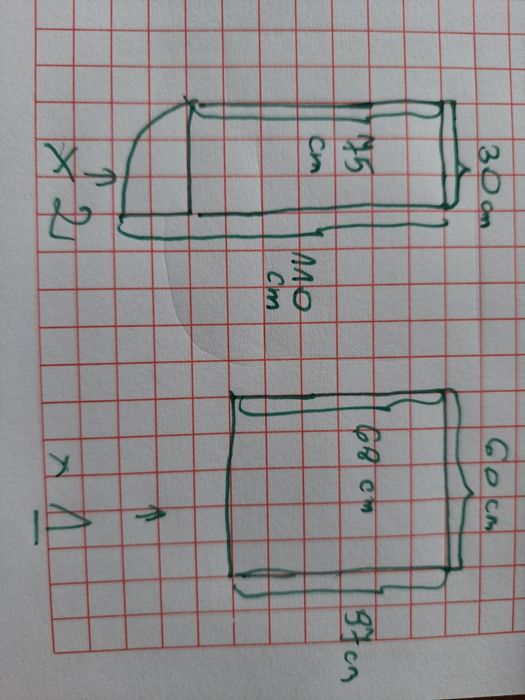 Firany ekrany 2 komplety 6szt