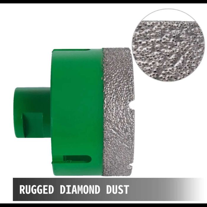 D83- Vevor diamante conjunto de brocas m14 22/35/40/50/65mm