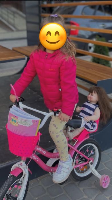 Велосипед для дівчинки 3-6 років