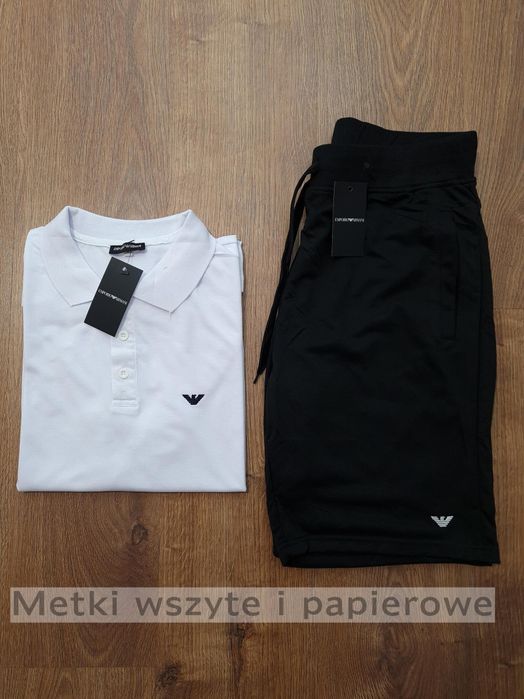 męski komplet letni spodenki i koszulka m-xxl