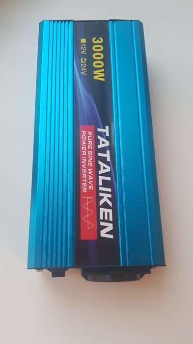 Інвертор TATALIKEN 3000 Вт  чиста синусоїда  24 В/220В Евро Розетка