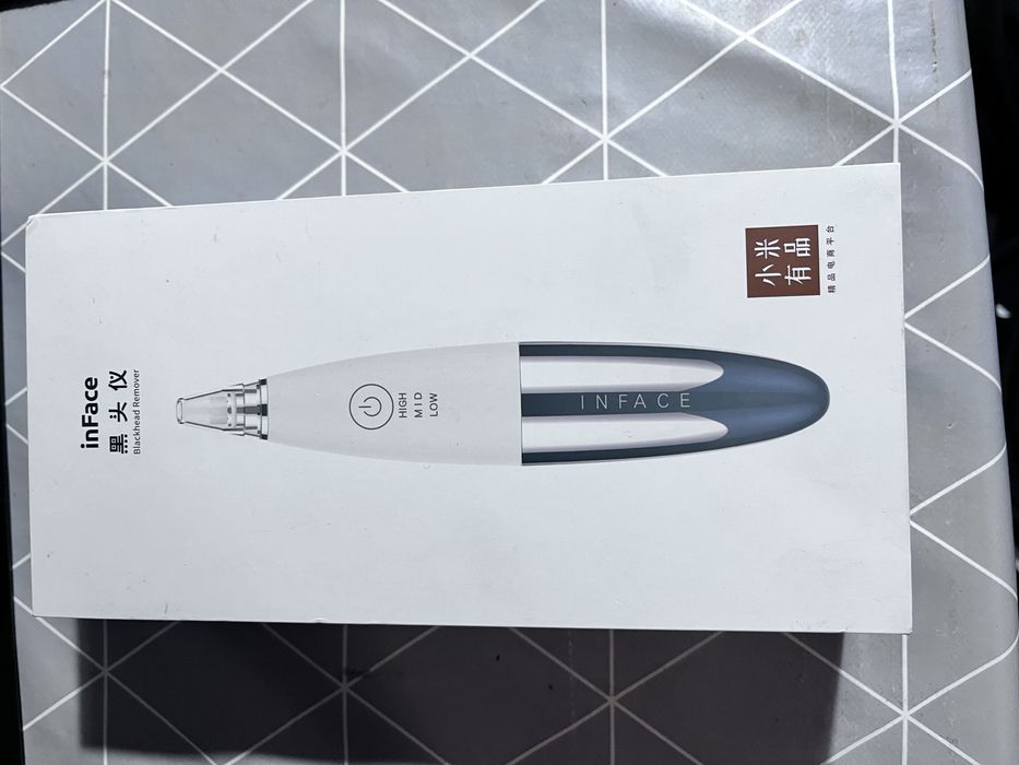 Вакуумный прибор для чистки лица inFace Black Head Gauge White MS7000