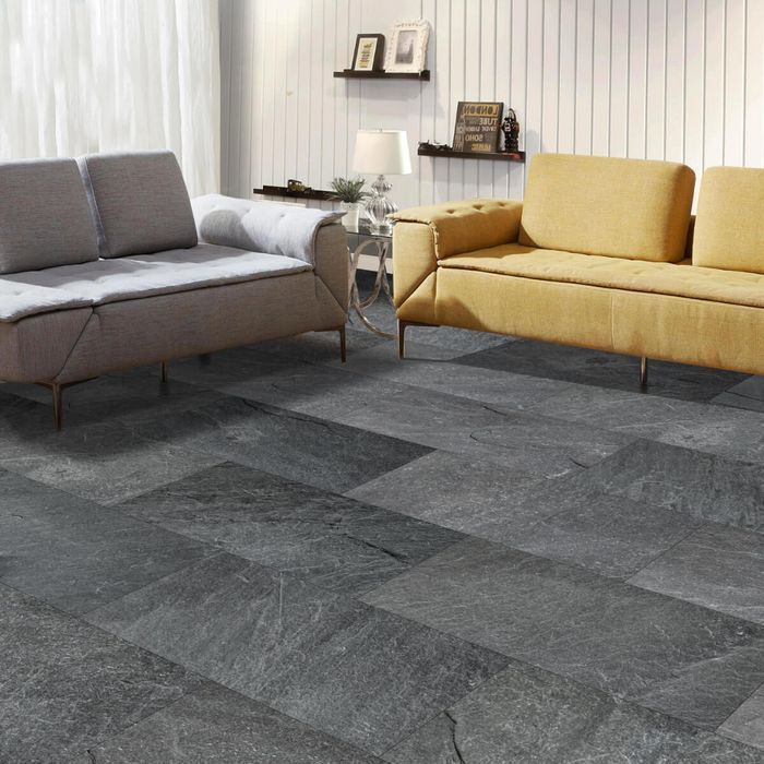 Płytki Łupek Silver Grey Kamień Naturalny Elewacja 30x60x1,2 cm