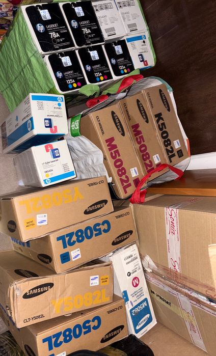 Duży zestaw tonerów Samsung HP