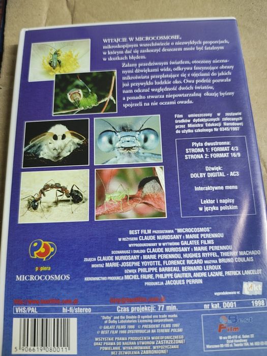 Microcosmos. Dvd