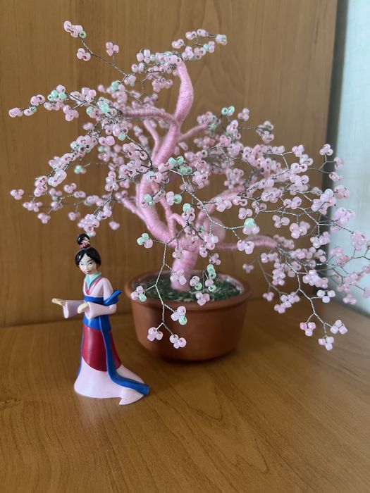 Дерево бонсай из бисера