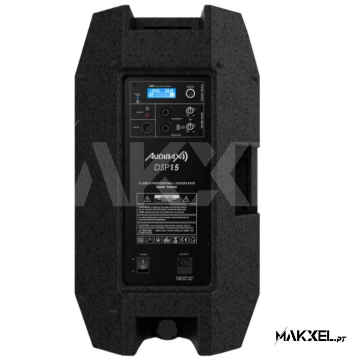 Kit 2 Audibax DSP15 15' + 2 Audibax DSP15s Subwoofer