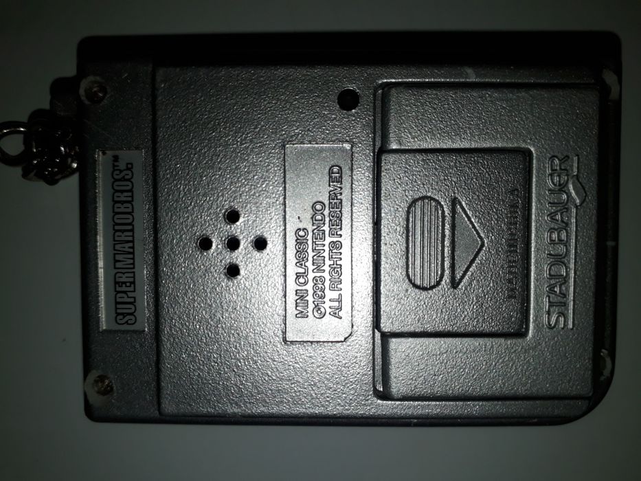 Mini Jogo electrónico da Nintendo do Super MarioBros. de 1998