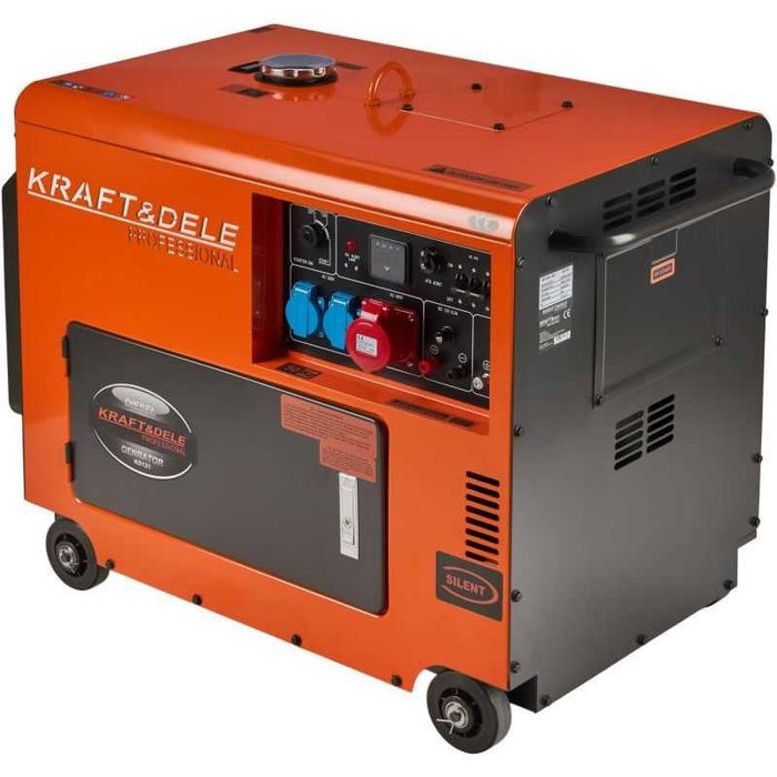 Agregat Diesel 7000W 12/230/380V + ATS