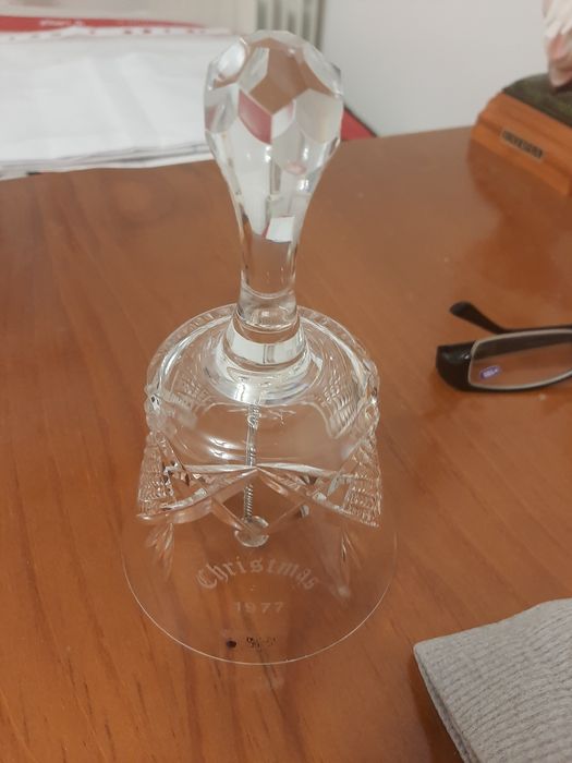 Sino de cristal 1977 Christmas