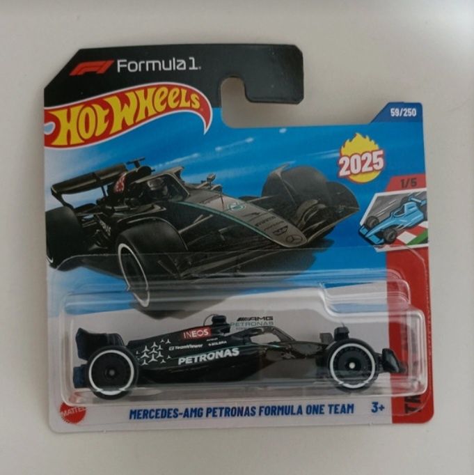 Mercedes-Amg Petronas Formula one team hot wheels