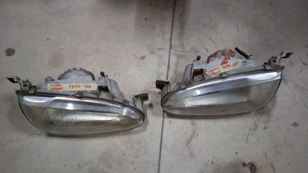 Ótica Hyundai accent farol 1995 óptica