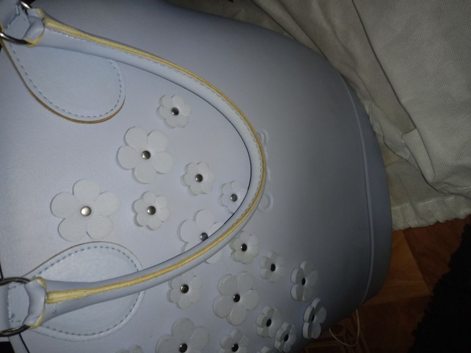 Obag jajo skay z kwiatkami