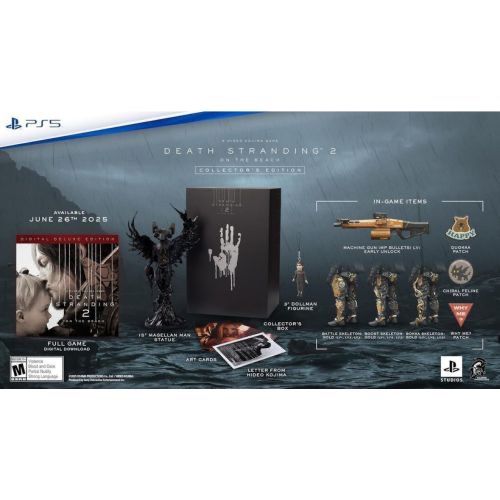 Death Stranding 2: on the beach collector's edition