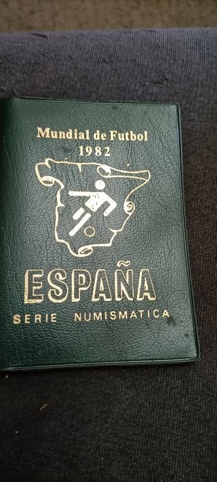 Moedas Mundial futebol 1982 serie espanhola