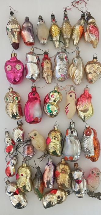 Елочные  игрушки ссср