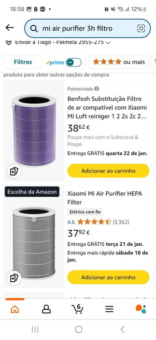 Purificador de ar Xiaomi