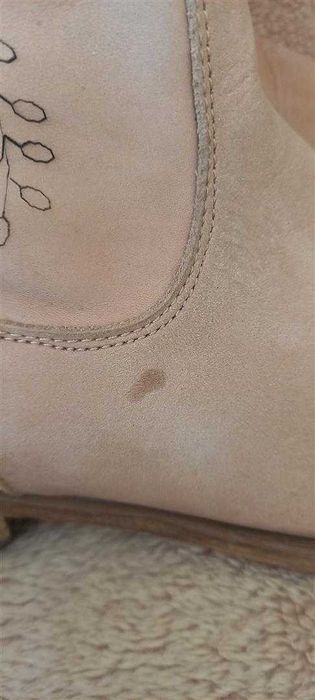 LEWSKI kozaki ażurowe, laserowo wycinane, skóra naturalna, rozm. 38