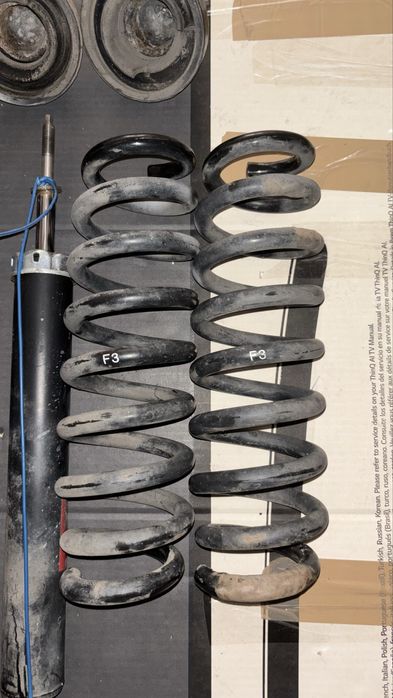 BMW E90 E91 zawieszenie komplet przód + tył | Sachs + TRW | OEM